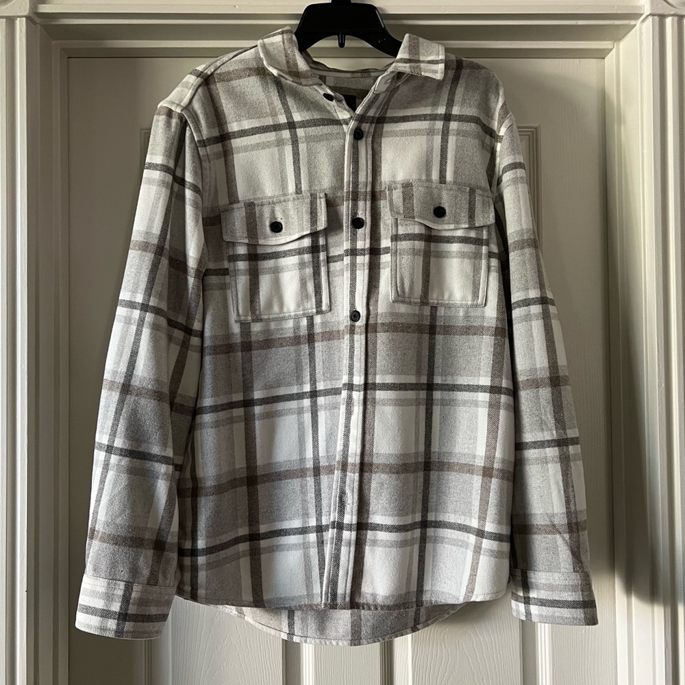 Mens Large Flannel Jacket